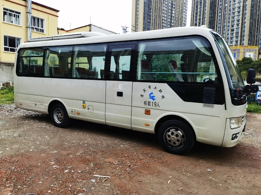 Minibus utilisé de 16 Seater 2016 autobus ZK6729D de Yutong de main de la fenêtre de glissement de sièges de Front Engine 19 d'an LHD/RHD 2èmes
