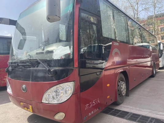 L'EURO utilisé IV d'autobus et d'entraîneur 55 sièges 12 mètres de Yuchai de climatiseur long Yutong de moteur transportent ZK 6120