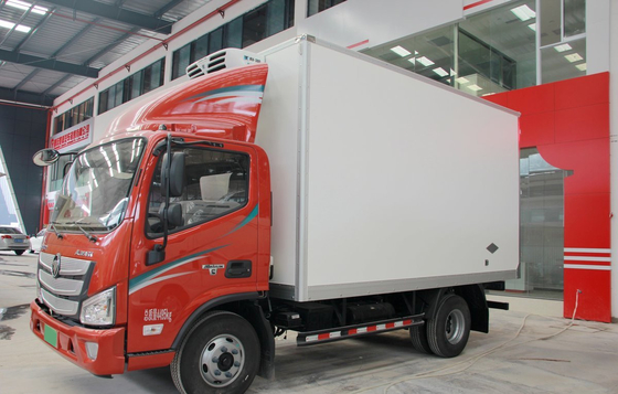 Camions diesel d'occasion 4×2 Mode de conduite Camion réfrigéré Foton 143 ch