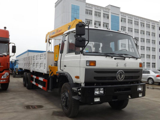 Cran de camion d'occasion Dongfeng 6*4 Mode de conduite Charge maximale de la grue 10 tonnes Euro 3