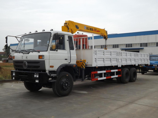Cran de camion d'occasion Dongfeng 6*4 Mode de conduite Charge maximale de la grue 10 tonnes Euro 3