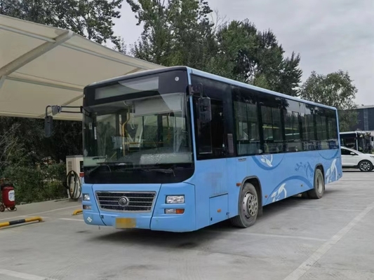 Autobus à vendre Autobus urbain d'occasion Moteur GNC 31/81 sièges 11,5 mètres Longueur Autobus Youngtong