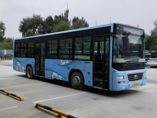 Autobus à vendre Autobus urbain d'occasion Moteur GNC 31/81 sièges 11,5 mètres Longueur Autobus Youngtong