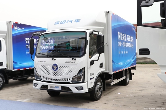 Nouveau véhicule électrique à énergie pure Foton 4 * 2 mode de conduite camion léger 280km