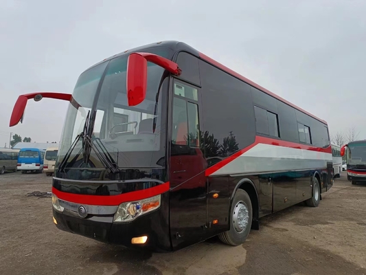 12 mètres de long 55 sièges Autobus d'occasion Yutong ZK 6127 Deux pare-brise LHD / RHD