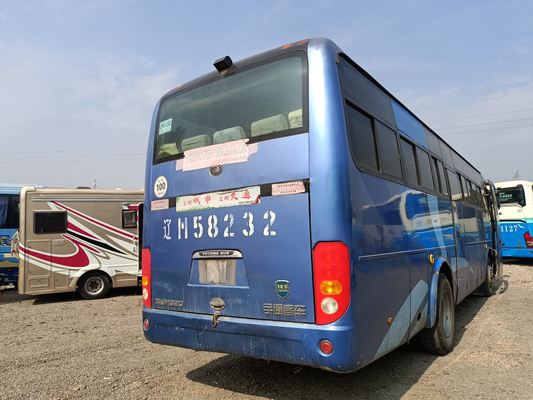 ZK6102D Autobus Yutong Pré-Propriété Fenêtre coulissante 43 sièges Grand compartiment à bagages
