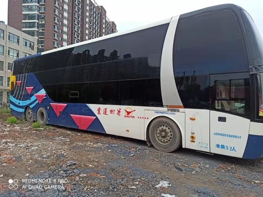 68 sièges à double essieu Autocars de luxe Yutong ZK6146 Weichai Moteur 400 ch