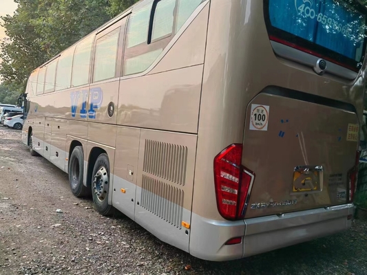 Bus diesel d'occasion de l'année 2020 56 places double porte VIP Bus Yutong ZK6137