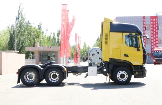 LNG Weichai Moteur 460 ch Camions de transport d'occasion Beiben Tracteur Cheval 6x4 EURO 6
