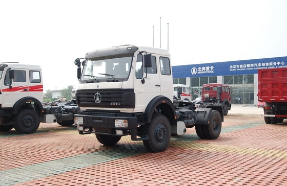 6 pneus usés camions à charge moyenne 4*2 tracteur à tête de Beiben 300 CV toit plat Euro 3