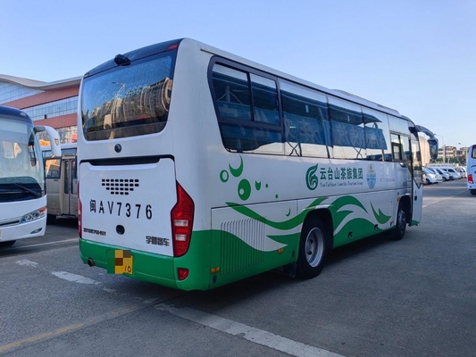 Bus d'occasion 2017 Année Yutong Bus ZK6876 Porte unique 38 sièges Spring Leaf LHD