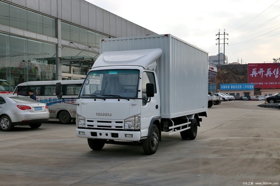 Camion de marchandises de 15 tonnes Euro 4 Isuzu 4×2 Camion de camions 6 Pneus Multifonctions 35 Boîte cube