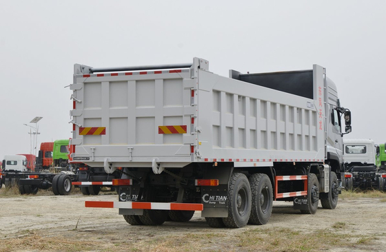 Vente de remorque pour camions à ordures Dongfeng 8x4 à bascule 600 ch moteur Cummins 6 cylindres manuel
