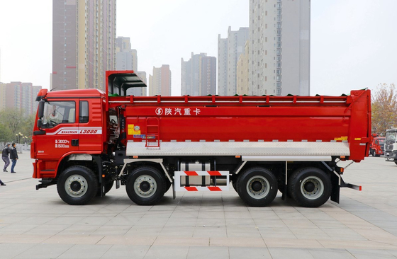 50 tonnes de camions à vendre 8 × 4 Shacman L3000 rapide 10 vitesses manuelle de transmission 300 chevaux