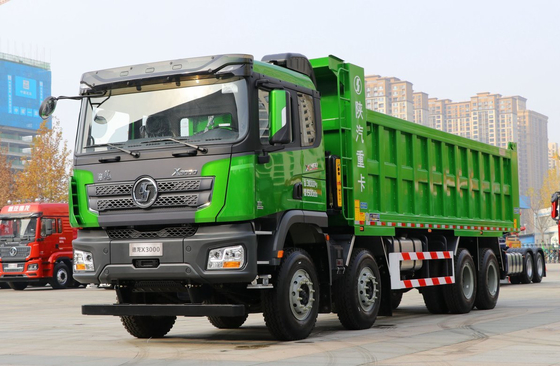 À vendre camion poubelle puissant 460 ch Shacman X3000 12 roues Déchets de construction