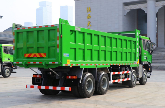 À vendre camion poubelle puissant 460 ch Shacman X3000 12 roues Déchets de construction
