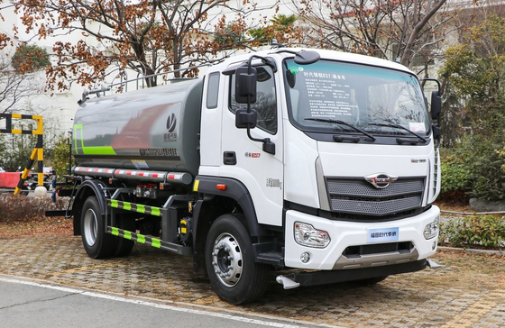 4x2 camion à aspersion d'eau à cabine unique et à demi de marque chinoise Foton 11,5m3 Capacité de pétrolier