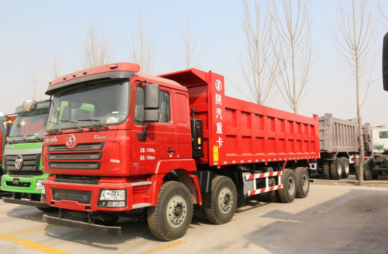 Camions à rouleaux d'occasion pour 375 chevaux Weichai Shacman F3000 Dumpper 90% neuf avec un bon entretien