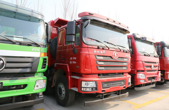 Camions à rouleaux d'occasion pour 375 chevaux Weichai Shacman F3000 Dumpper 90% neuf avec un bon entretien