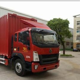 2012 boîte résistante du mode utilisée par an HOWO Brand Van Body Cargo d'entraînement des camions 4×2