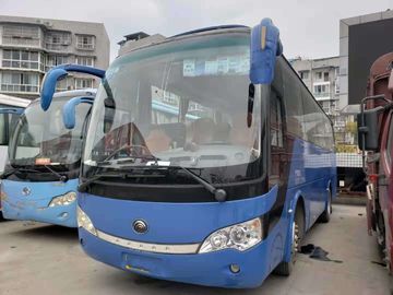 Le bleu ZK6938H9 a utilisé l'autobus de voyage utilisé par sièges des autobus 39 de Yutong grande représentation de 2010 ANS