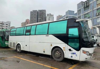 2013 ans Yutong utilisé par diesel transportent 58 la couleur de blanc de Zk 6110 de sièges