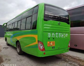 Longueur diesel de l'euro IV 8045mm de Seat de l'autobus de touristes 35 d'occasion de vert d'entraînement de côté gauche