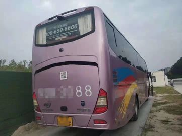 L'autobus de touristes 53 d'occasion d'affaires/voyage de ZK6122H pose LHD 2012 ans avec le refroidisseur