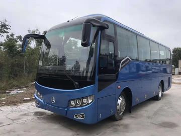 33 sièges 2014 taille bleue d'autobus de la couleur 3300mm d'autocars utilisée par autobus de voyage utilisée par an