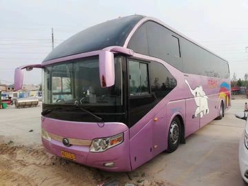 Autobus de touristes de Yutong d'occasion YC6L330-20 2011 moteur ZK6127 de cylindre des sièges 6 de l'an 55