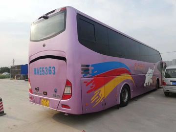 Autobus de touristes de Yutong d'occasion YC6L330-20 2011 moteur ZK6127 de cylindre des sièges 6 de l'an 55