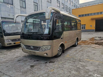 Autobus Yutong de main de l'année 2015 19 Seater de ZK6609D2 100km/H 95kw 2ème