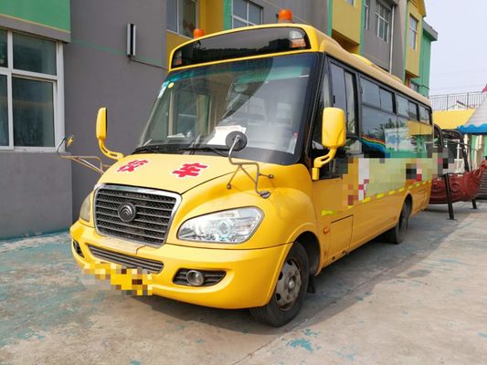 le moteur diesel 95kw 2017 école d'autobus de Yutong utilisée de l'an 36 par sièges a employé la norme de l'euro III d'autobus
