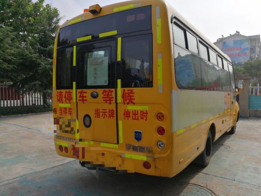 le moteur diesel 95kw 2017 école d'autobus de Yutong utilisée de l'an 36 par sièges a employé la norme de l'euro III d'autobus
