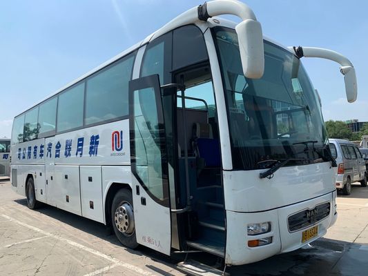 L'autobus utilisé de Yutong à vendre modèlent ZK6122 la bonne condition en acier de l'euro III de châssis des portes à deux battants 51Seats