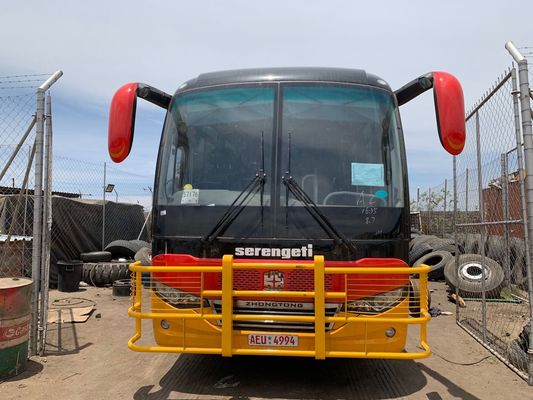 Bus touristique de sièges utilisé par cylindres de RHD 6 Zhongtong LCK6118 49