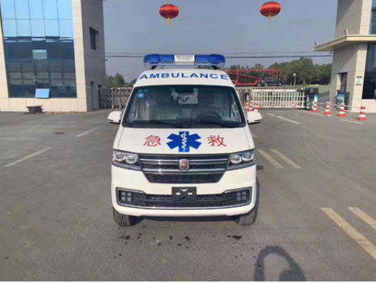 De Jinbei Goldcup turbo 2945mm ambulance de secours d'empattement de l'ambulance
