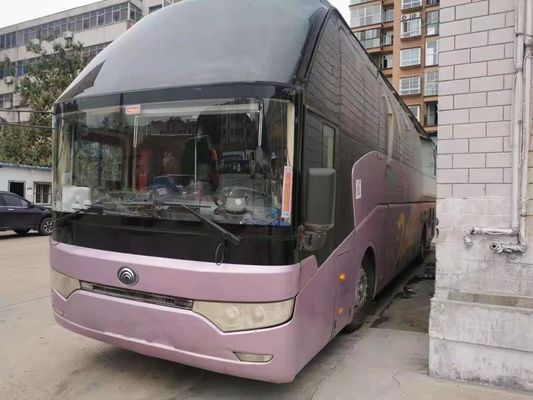 Portes à deux battants de Yutong ZK6122 laissées le car utilisé par sièges utilisé de direction du bus touristique 50