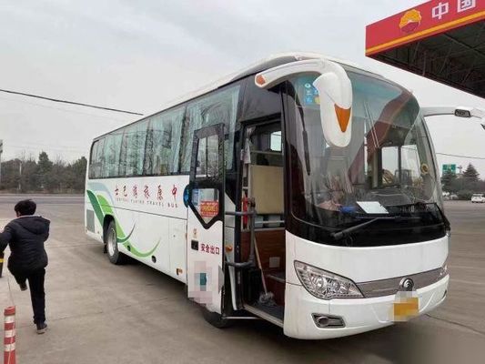 Le châssis simple de direction laissé d'airbag de portes VIP de luxe assied le passager utilisé que l'autobus a employé des sièges de la marque ZK6908 38 d'autobus de Yutong