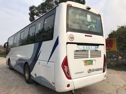 Les portes à deux battants hybrides Huile-électriques du moteur 155kw du véhicule électrique wp garnissent en cuir Seat ont utilisé l'entraîneur Bus Zhongtong LCK6101 47Seats