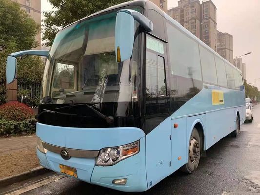 L'entraîneur utilisé Bus Yutong Brand que ZK6117 65 assied le passager utilisé par porte simple arrière du moteur 120km/H de Yuchai transporte la direction gauche