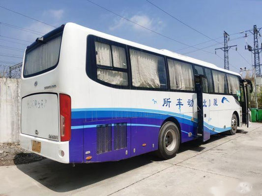 XMQ6119 a utilisé des autobus de Kinglong 56 sièges 2+3 châssis arrière d'airbag utilisés par disposition d'entraînement de main gauche de portes à deux battants de moteur de bus touristique