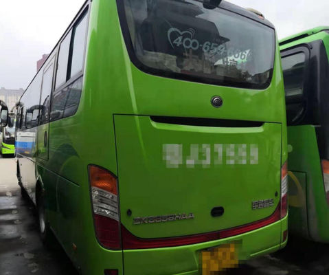 Yutong utilisé transporte l'autobus de passager utilisé par porte simple en acier de châssis des sièges Zk6858 35
