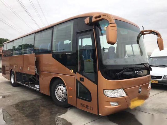 BJ6113 a employé commande de main gauche de l'euro IV de kilomètre de porte simple de sièges de la marque 51 de Bus FOTON d'entraîneur la basse