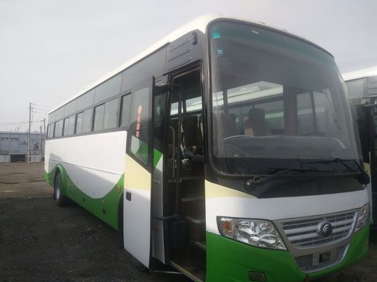 Yutong utilisé transporte le châssis en acier Front Engine Bus que 53 sièges ont utilisé le car Bus For Congo de bus touristique