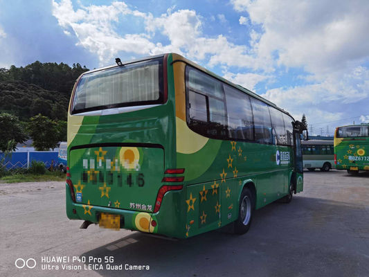2014 un entraîneur plus de haut d'an KLQ6896 Bus 39 sièges a utilisé le moteur diesel 162kw d'autobus aucun autobus des accidents LHD