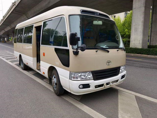 2010 autobus de caboteur utilisé de l'an 20 par sièges, autobus utilisé de Mini Bus Toyota Coaster avec le moteur à essence 2TR en bon état