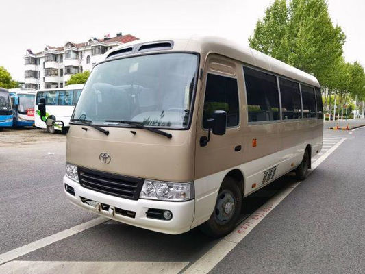 2010 autobus de caboteur utilisé de l'an 20 par sièges, autobus utilisé de Mini Bus Toyota Coaster avec le moteur à essence 2TR en bon état