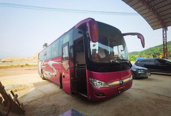 Direction gauche de emballage nue utilisée de châssis d'airbag d'autobus de passager de portes à deux battants de sièges de la marque ZK6116 48 de Yutong de bus touristique