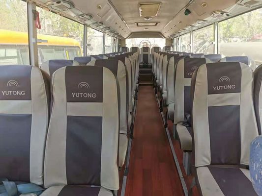 Le bus touristique utilisé Yutong ZK6999 45 pose les châssis arrière d'airbag de l'autobus LHD de passager du moteur 177kw